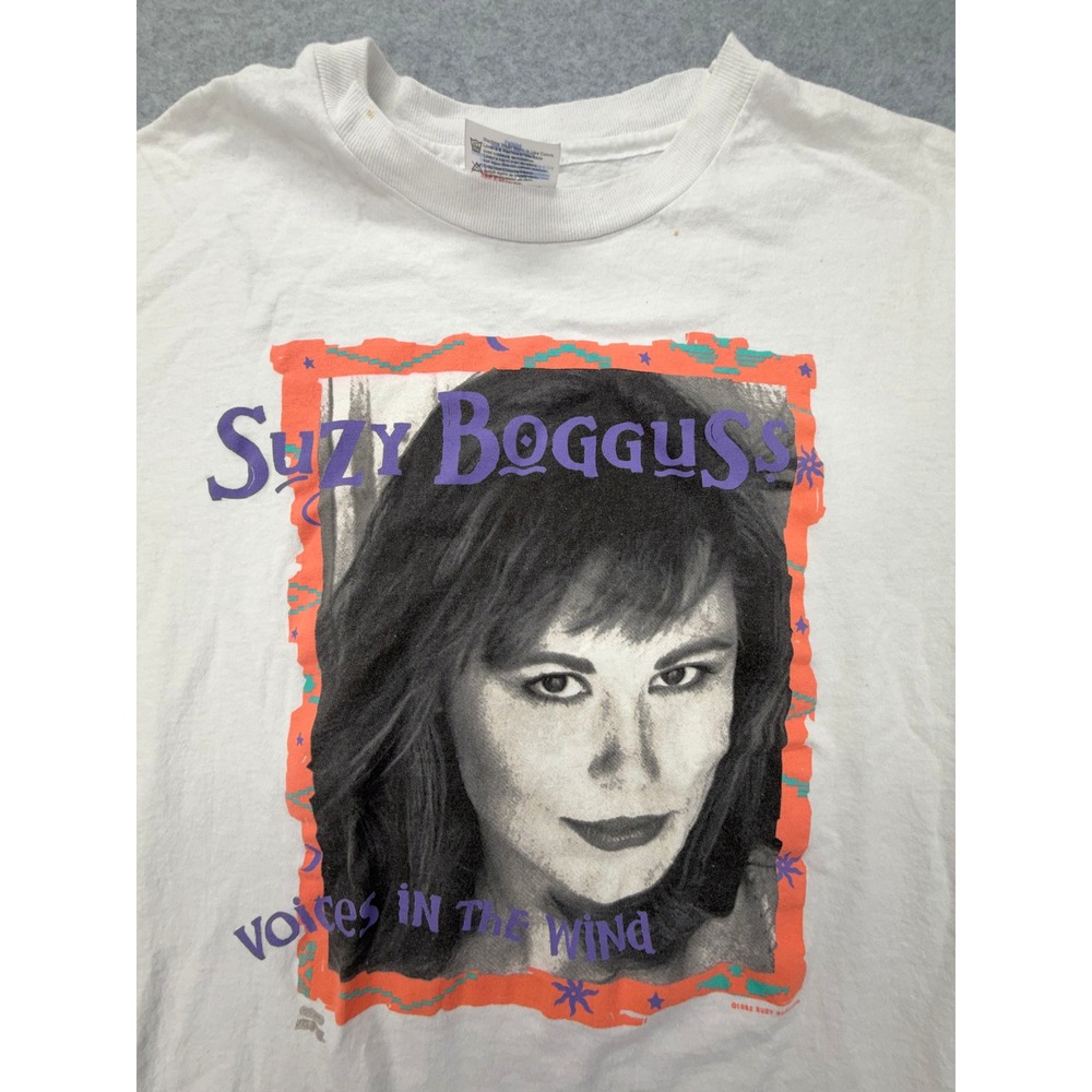 Vintage 1992‎ Suzy Bogguss Voices in the Wind T-Shirt Hanes Single Stitch Large